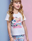 Blusa em Meia Malha 94920 Infanti Infantil Menina