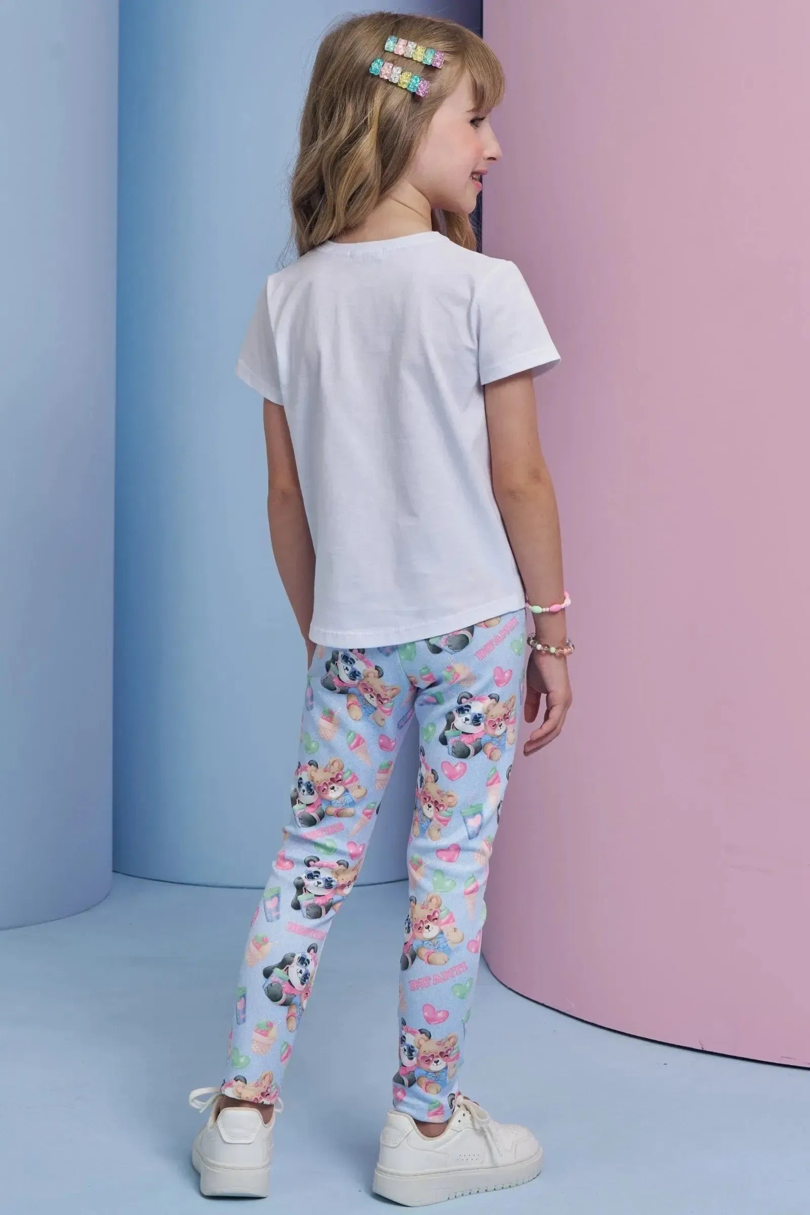 Blusa em Meia Malha 94920 Infanti Infantil Menina