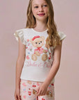 Blusa em Meia Malha 95757 Infanti Infantil Menina