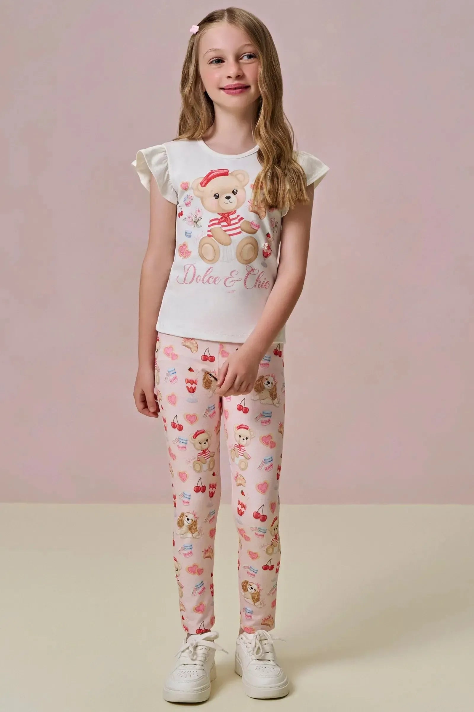 Blusa em Meia Malha 95757 Infanti Infantil Menina