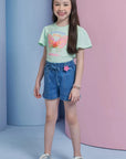 Blusa em Meia Malha 95868 Infanti Infantil Menina