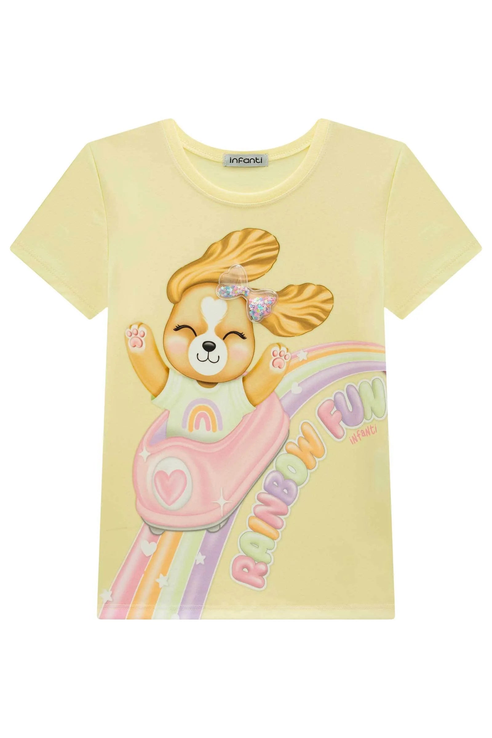 Blusa em Meia Malha 98532 Infanti Infantil Menina