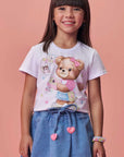 Blusa em Meia Malha 98995 Infanti Infantil Menina