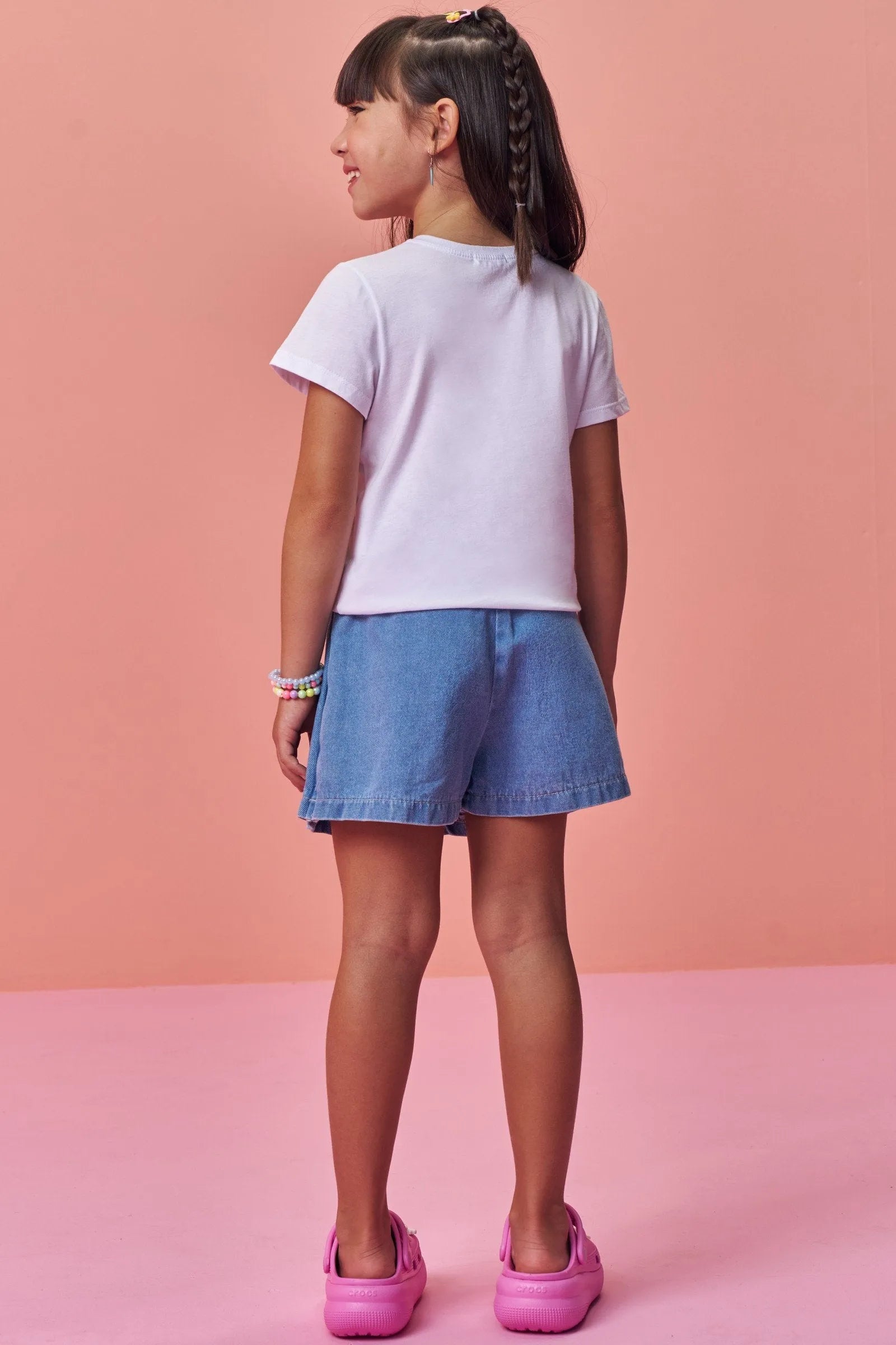Blusa em Meia Malha 98995 Infanti Infantil Menina