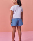 Blusa em Meia Malha 98995 Infanti Infantil Menina