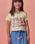 Blusa em Meia Malha 99388 Infanti Infantil Menina