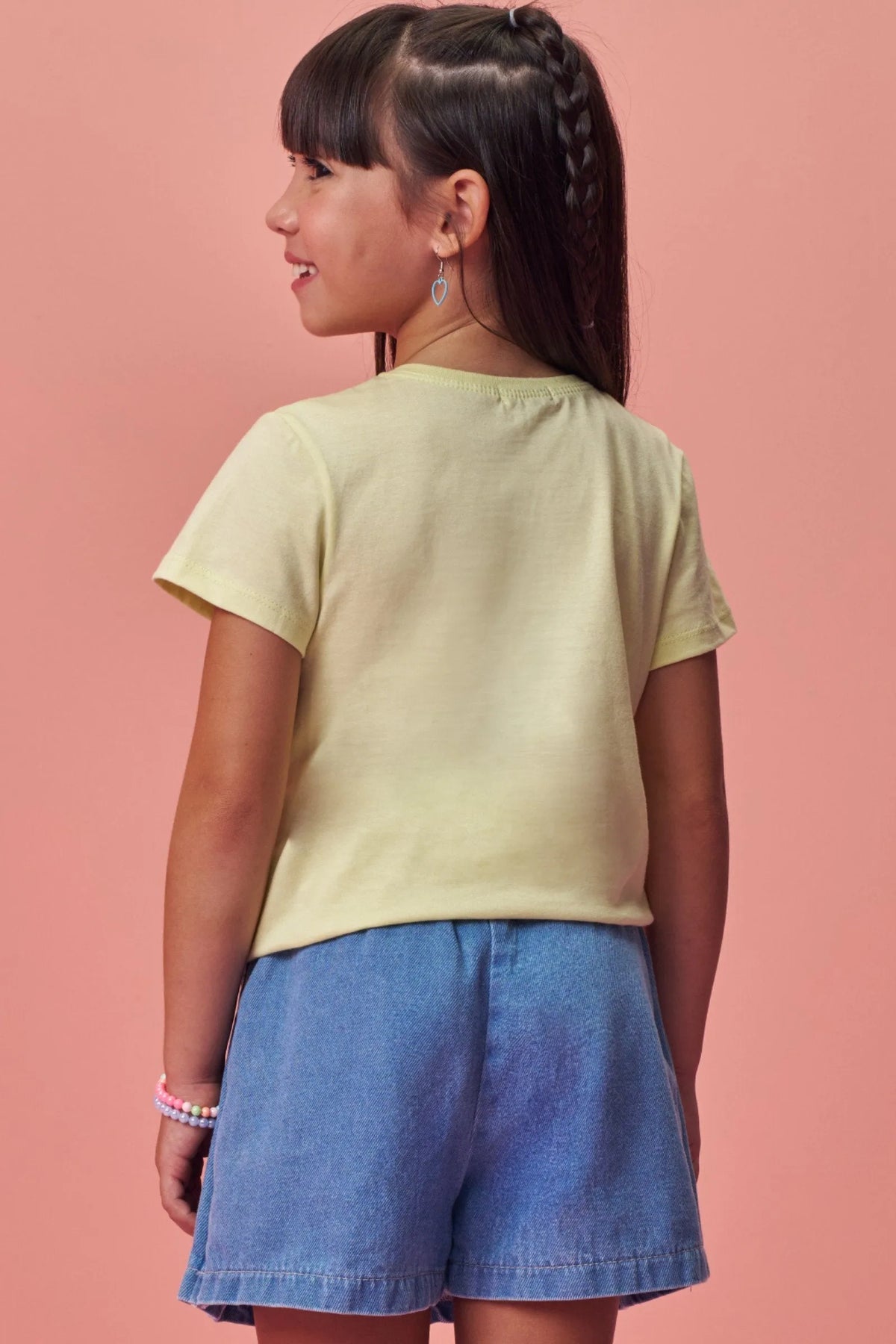 Blusa em Meia Malha 99388 Infanti Infantil Menina
