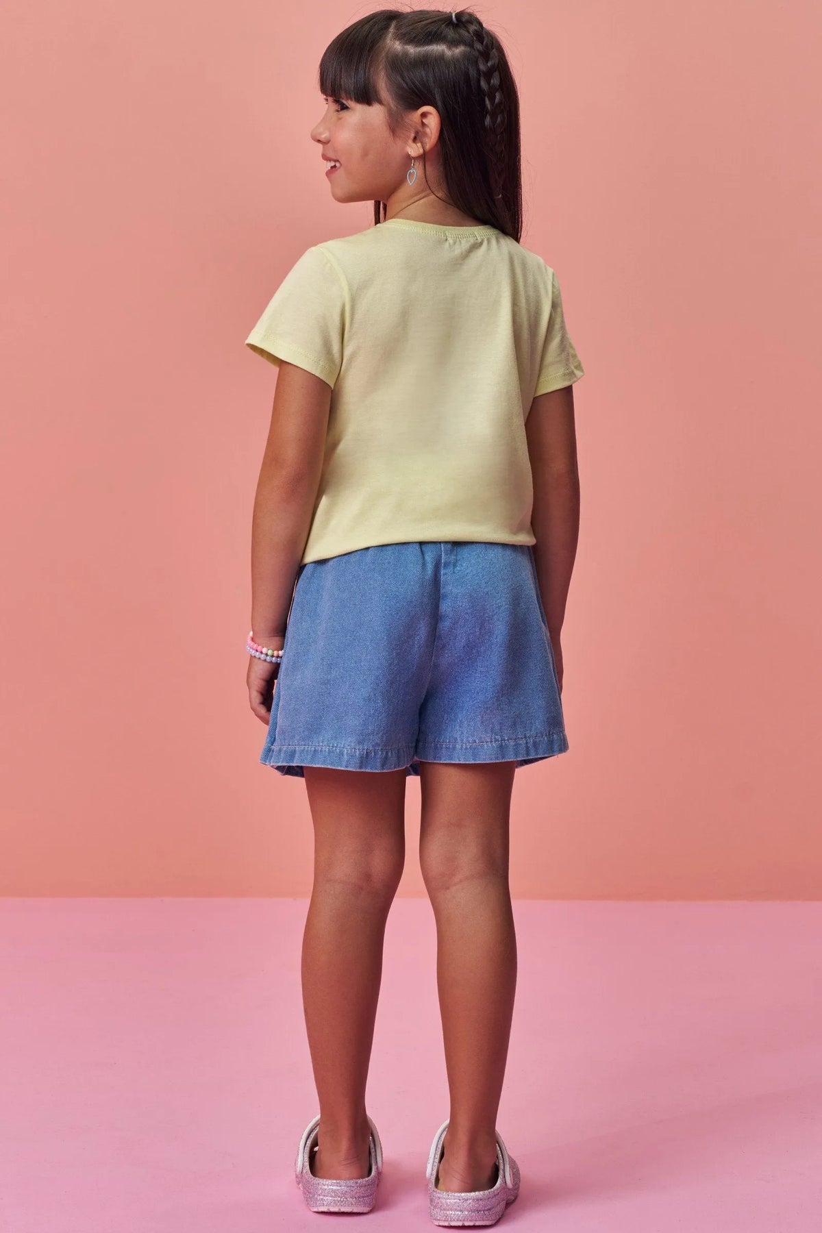 Blusa em Meia Malha 99388 Infanti Infantil Menina