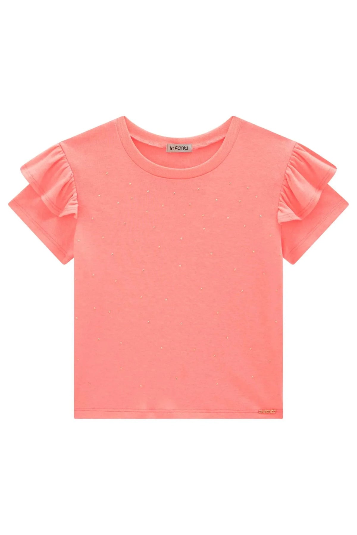 Blusa em Meia Malha 99405 Infanti Infantil Menina