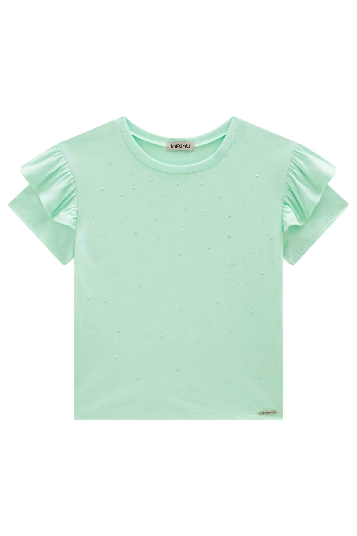 Blusa em Meia Malha 99405 Infanti Infantil Menina