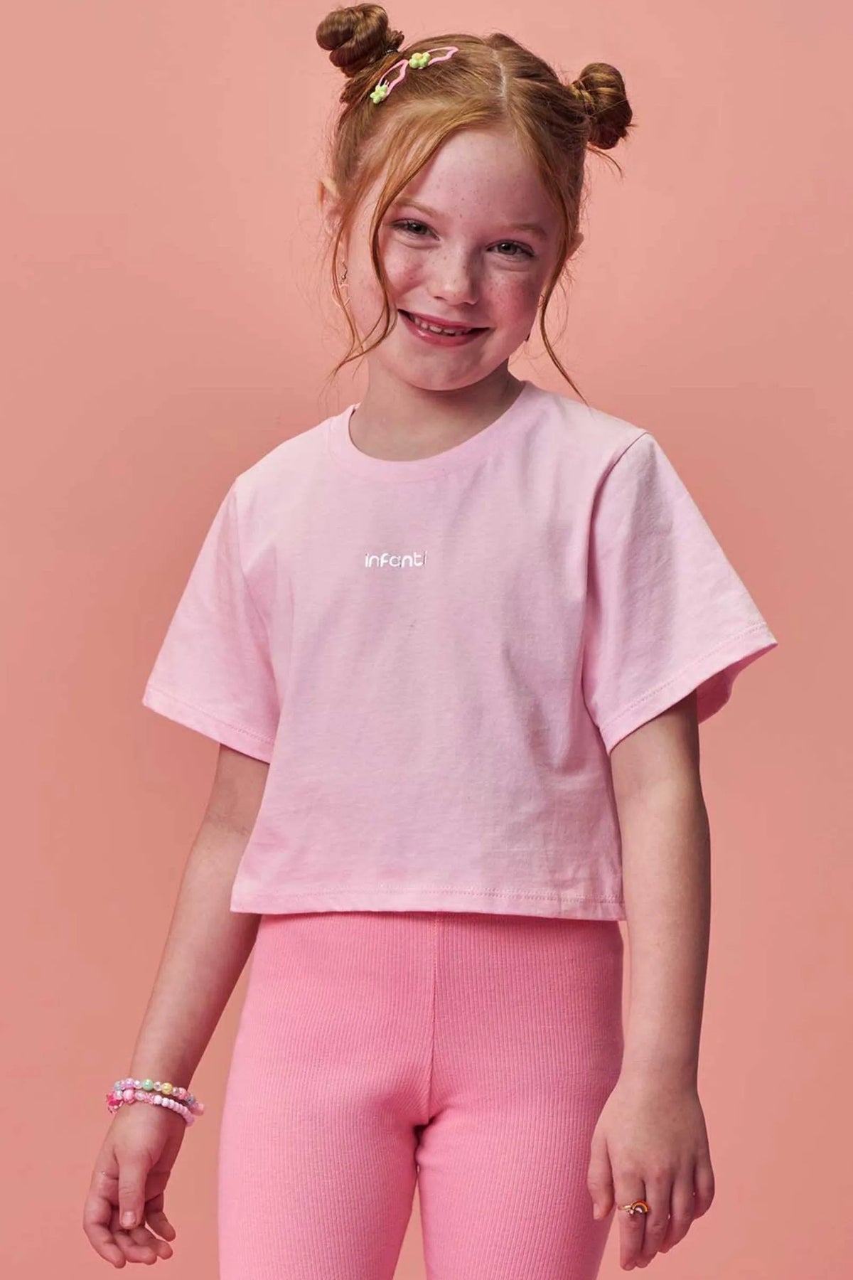 Blusa em Meia Malha 99661 Infanti Infantil Menina