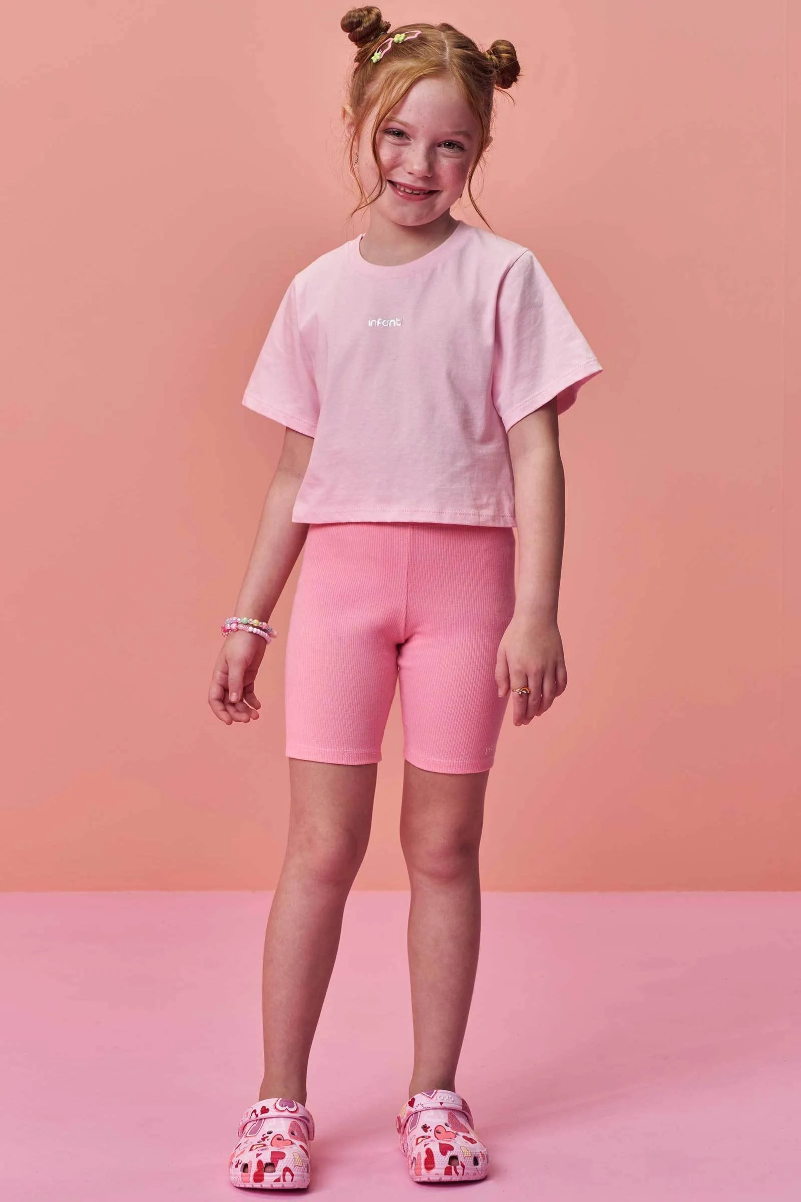 Blusa em Meia Malha 99661 Infanti Infantil Menina