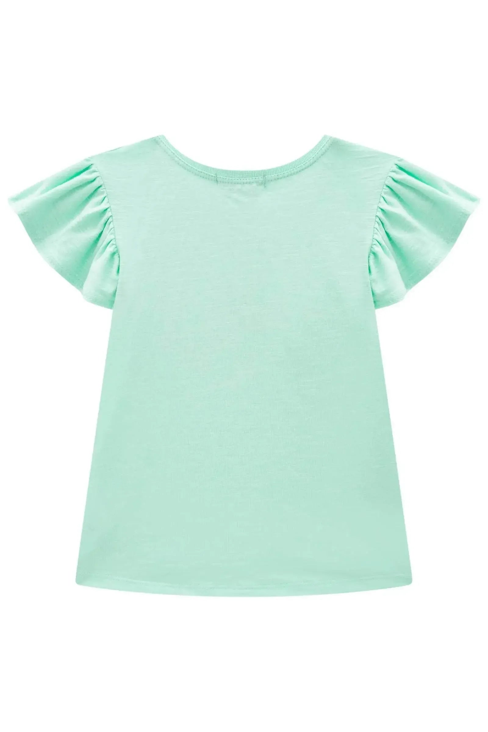 Blusa em Meia Malha Flamê 88946 Infanti Infantil Menina