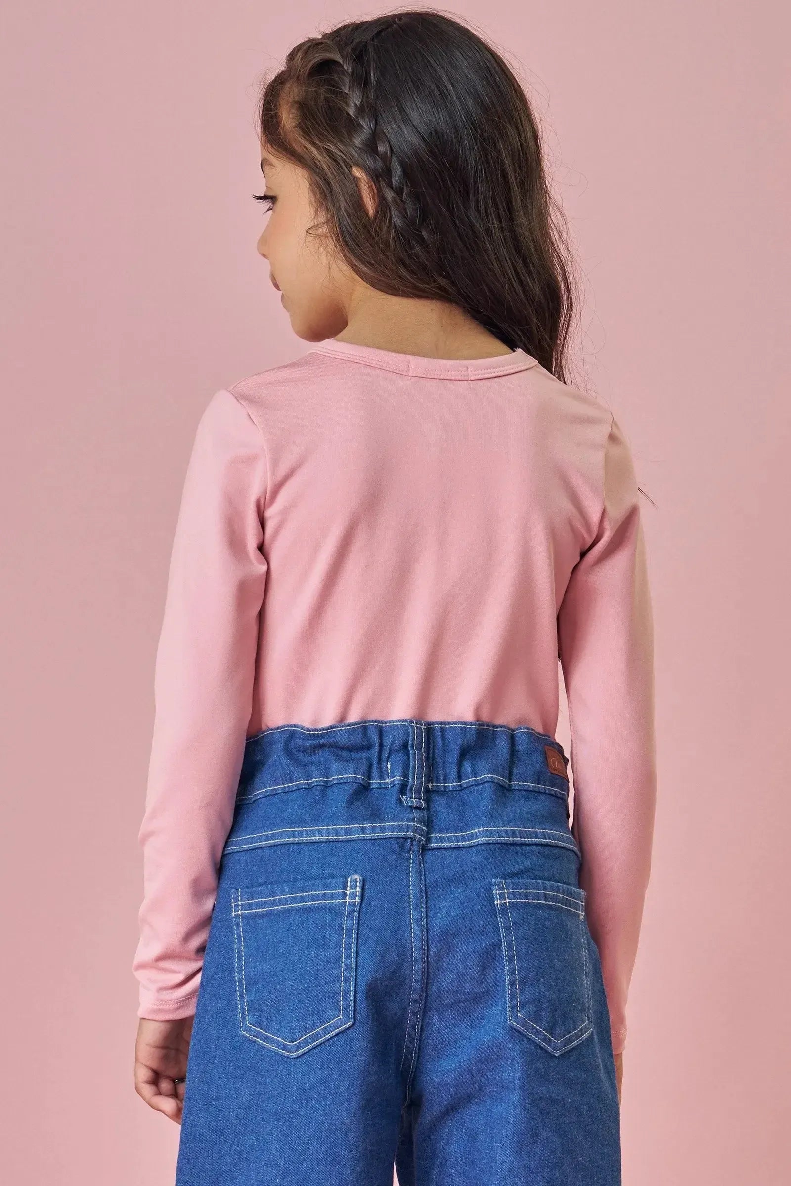 Blusa em Termoskin Peluciado 89262 Kukiê Infantil Menina