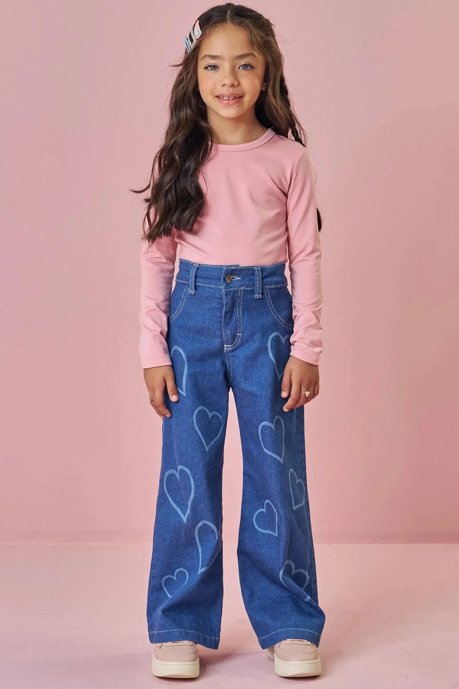 Blusa em Termoskin Peluciado 89262 Kukiê Infantil Menina