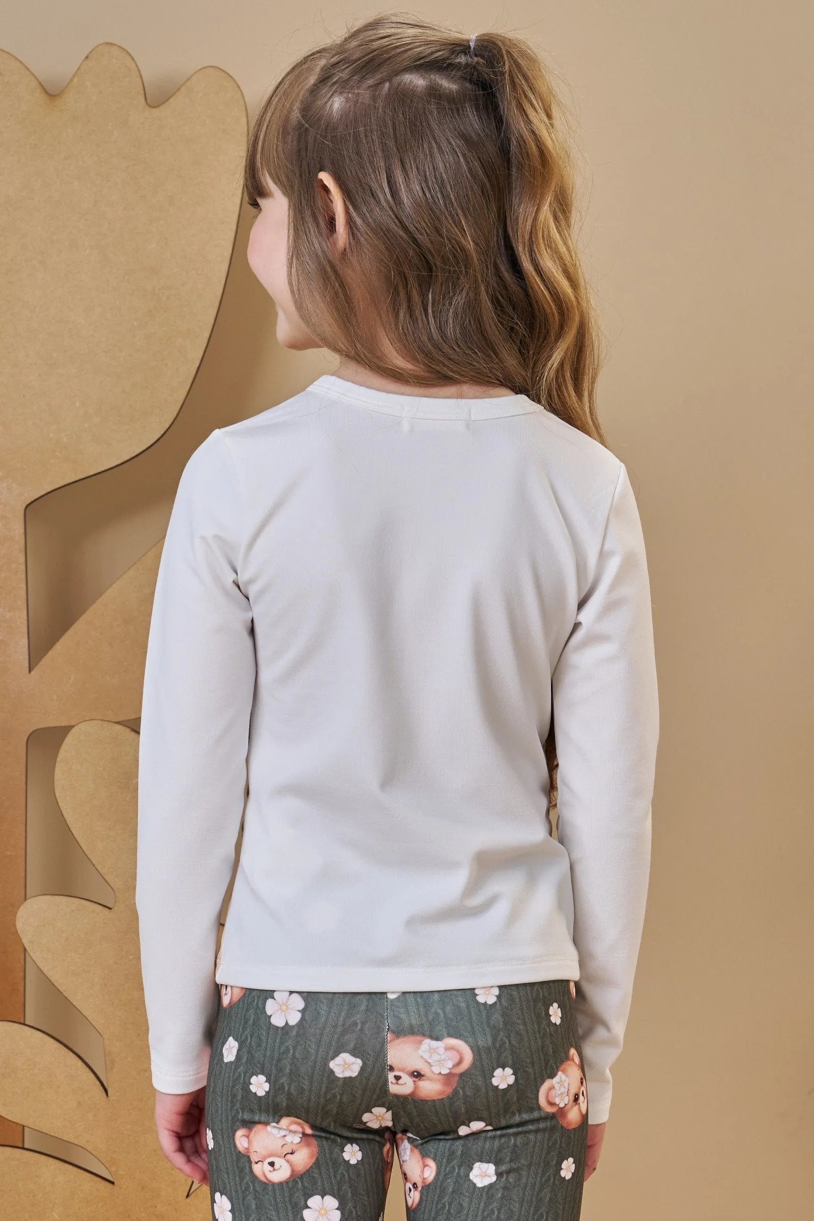 Blusa em Termoskin Peluciado 89413 Infanti Infantil Menina