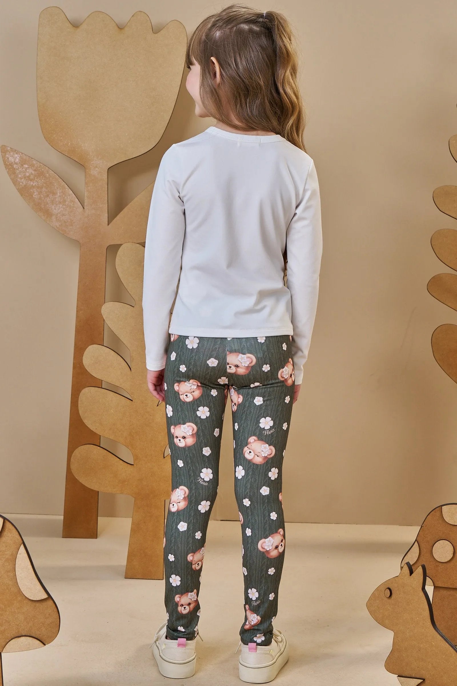 Blusa em Termoskin Peluciado 89413 Infanti Infantil Menina