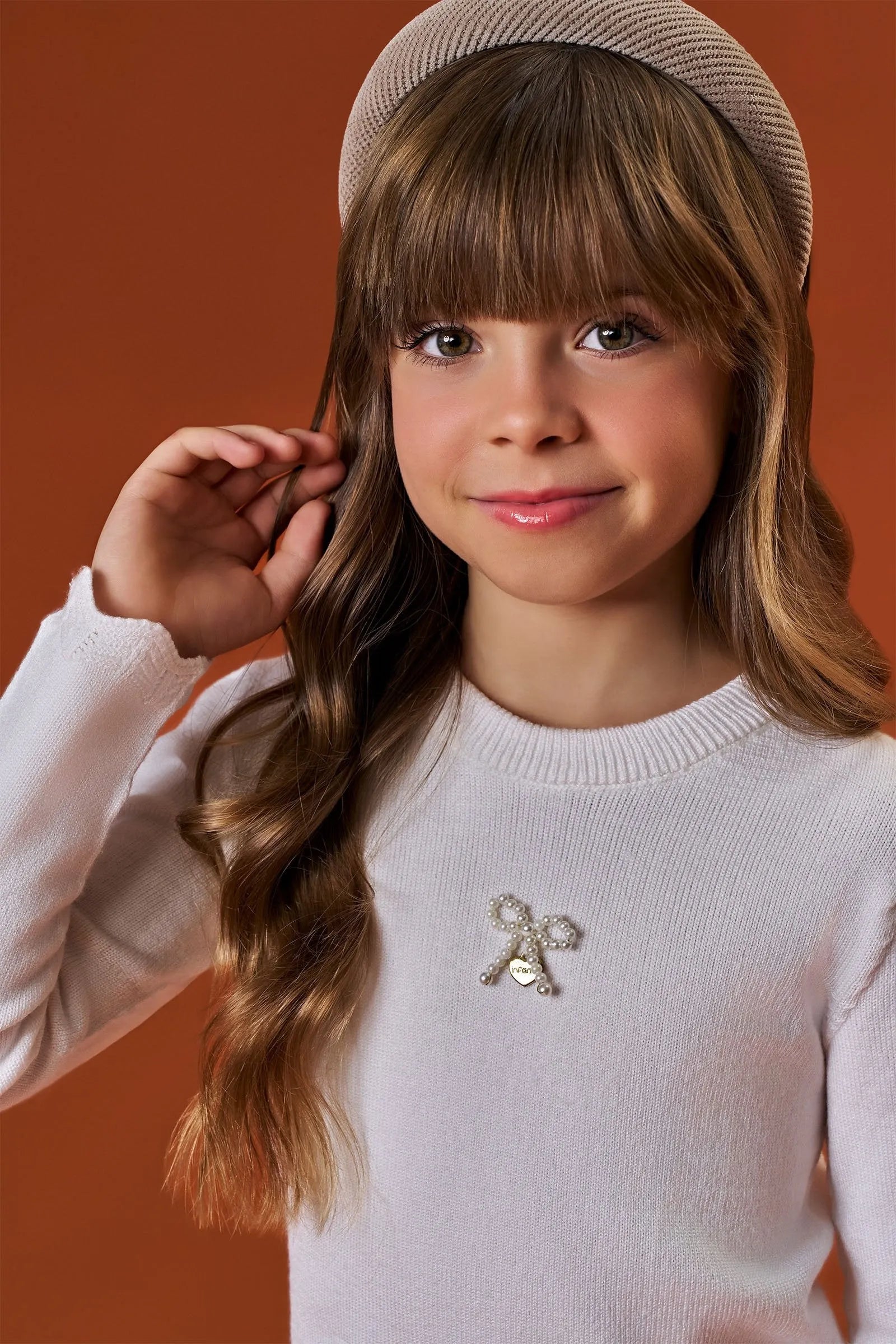 Blusa em Tricot Prime 87683 Infanti Infantil Menina