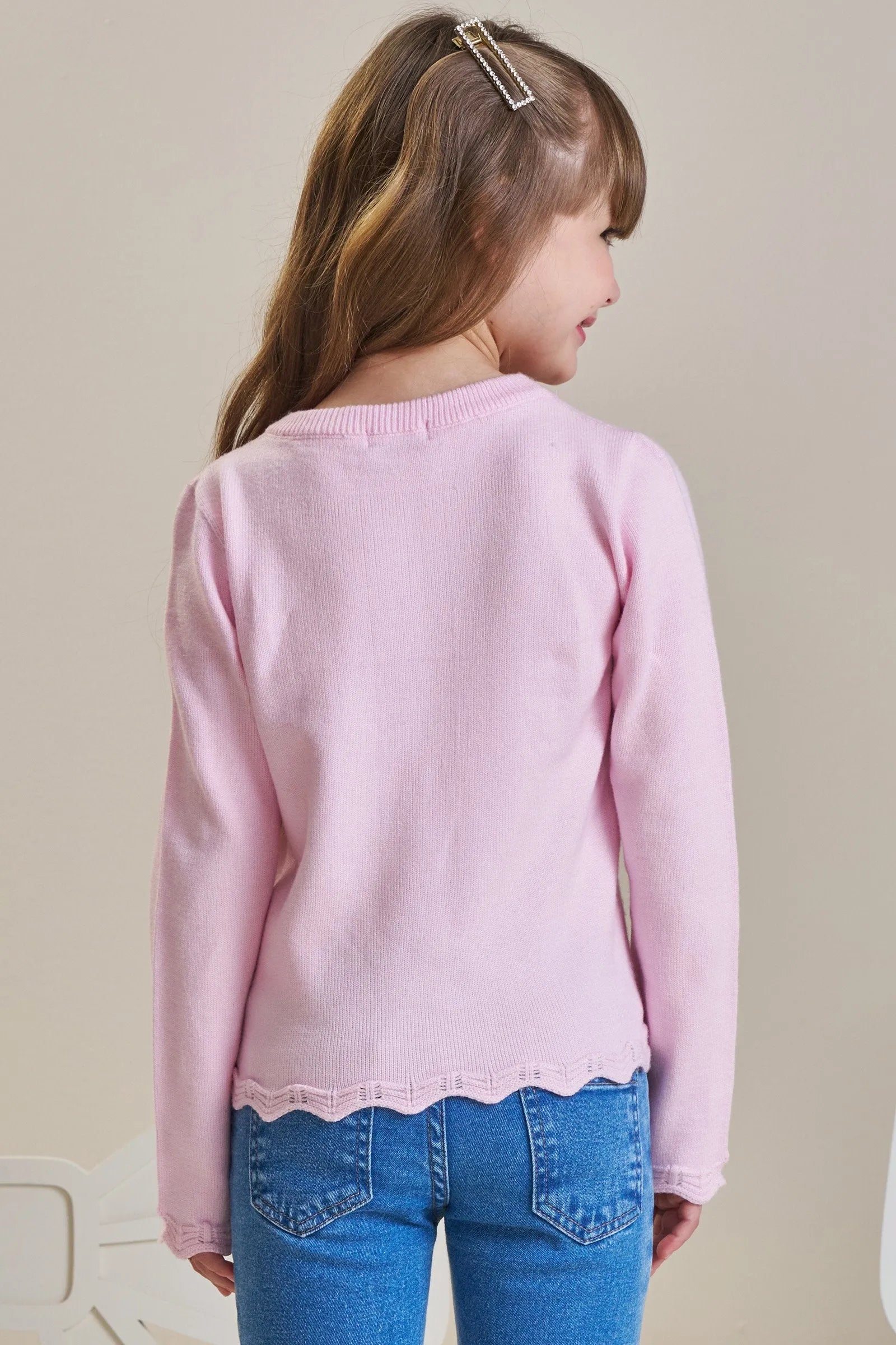 Blusa em Tricot Prime 94099 Infanti Infantil Menina