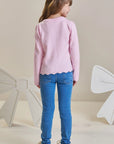 Blusa em Tricot Prime 94099 Infanti Infantil Menina