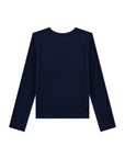 Blusa Manga Longa em Cotton 93609 Kukiê Infantil Menina