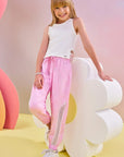 Blusa Regata Cropped em Ribana Fancy 82837 Infanti Infantil Menina