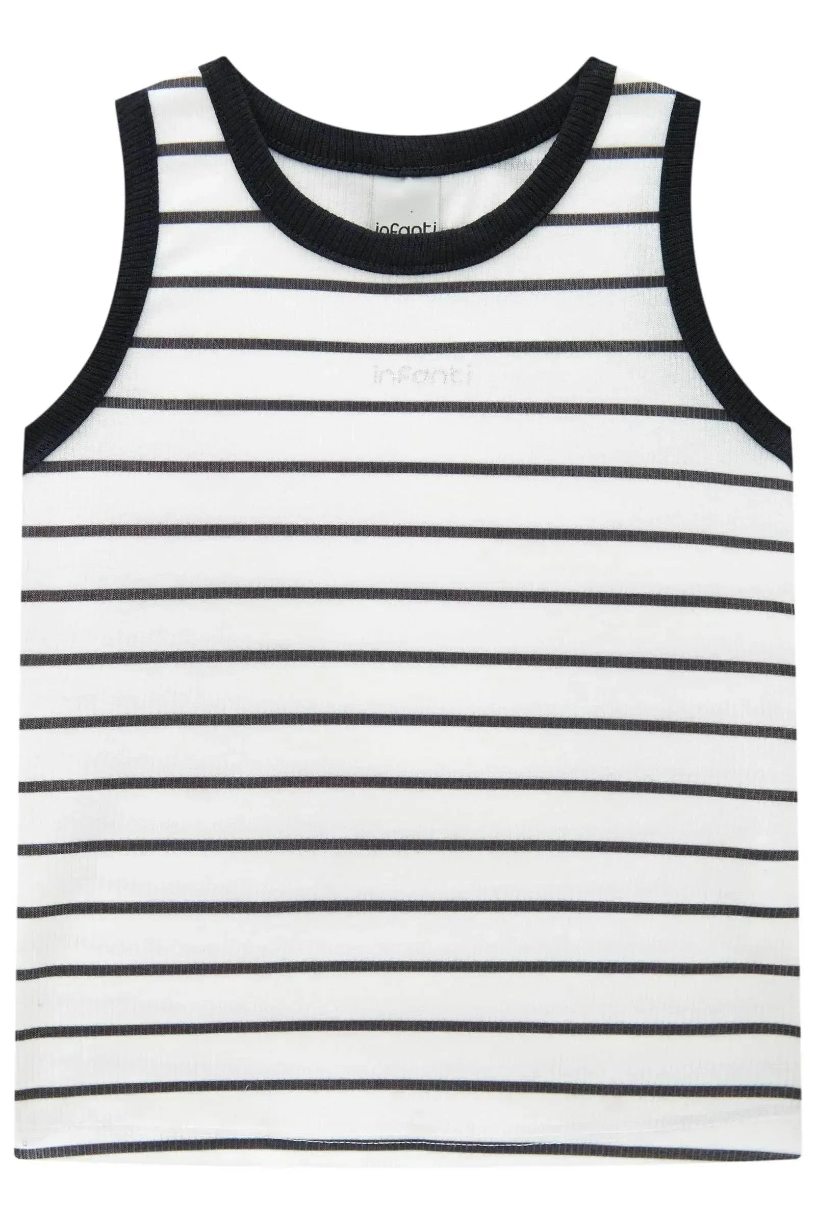 Blusa Regata em Canelado Liz 86550 Infanti Infantil Menina