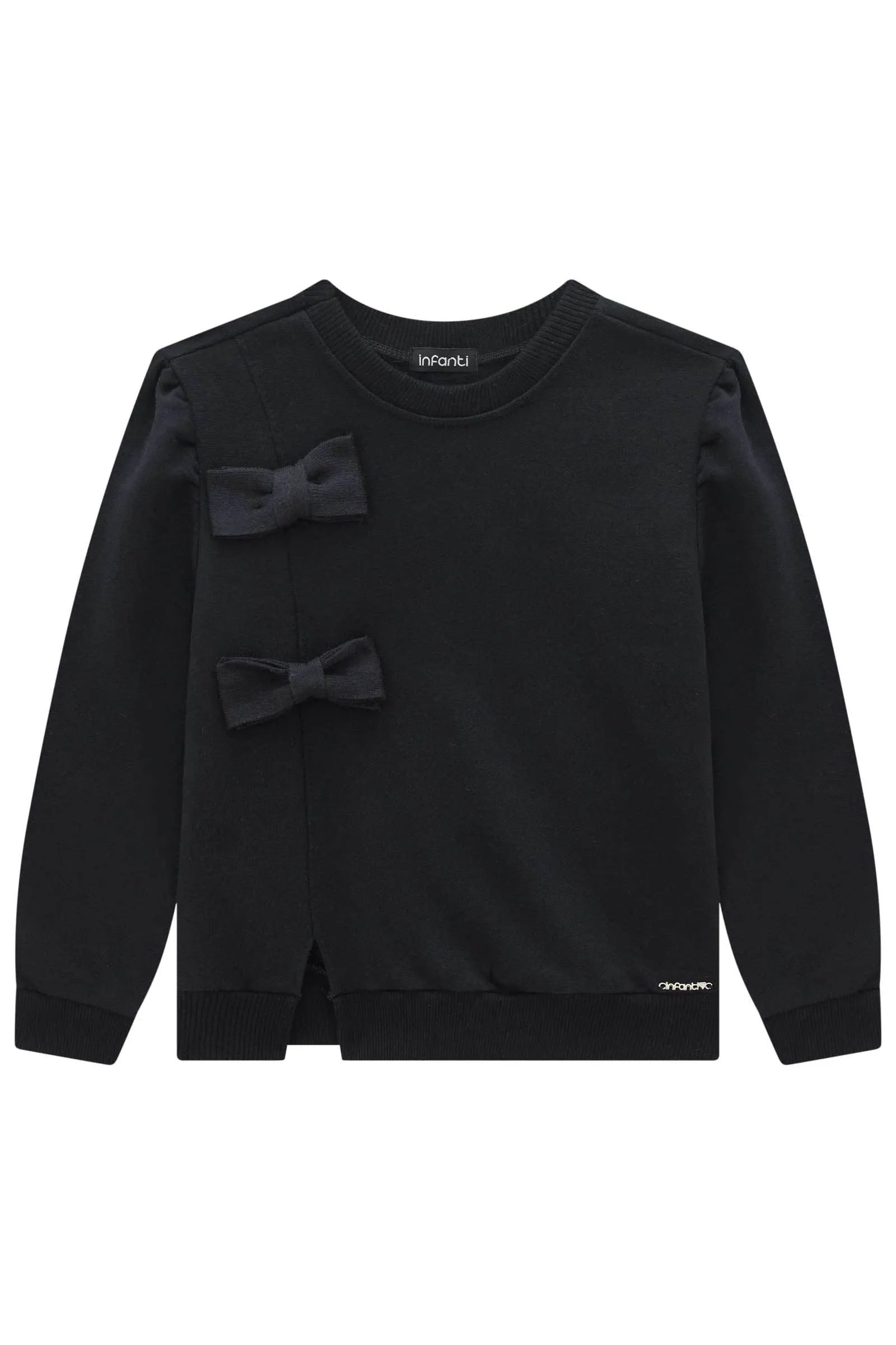 Blusão em Moletom com Pelúcia 92173 Infanti Infantil Menina