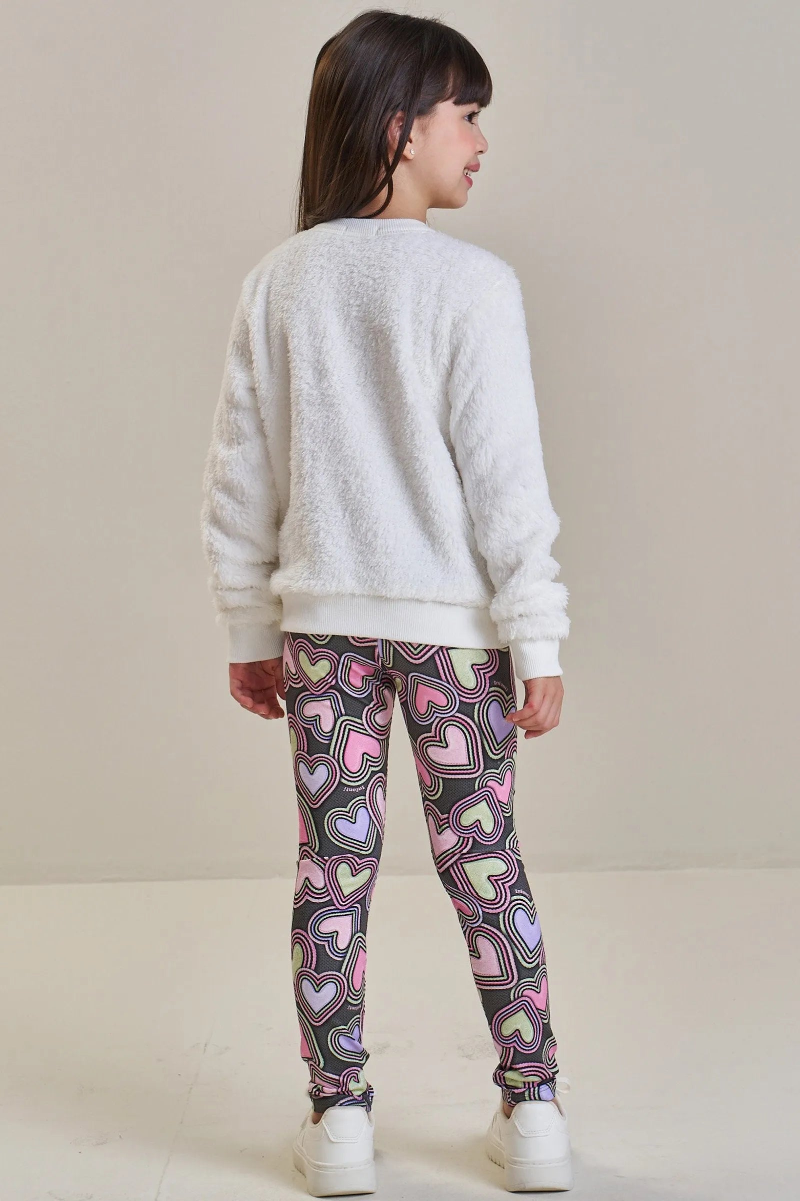 Blusão em Pelo Carneirinho 91818 Infanti Infantil Menina