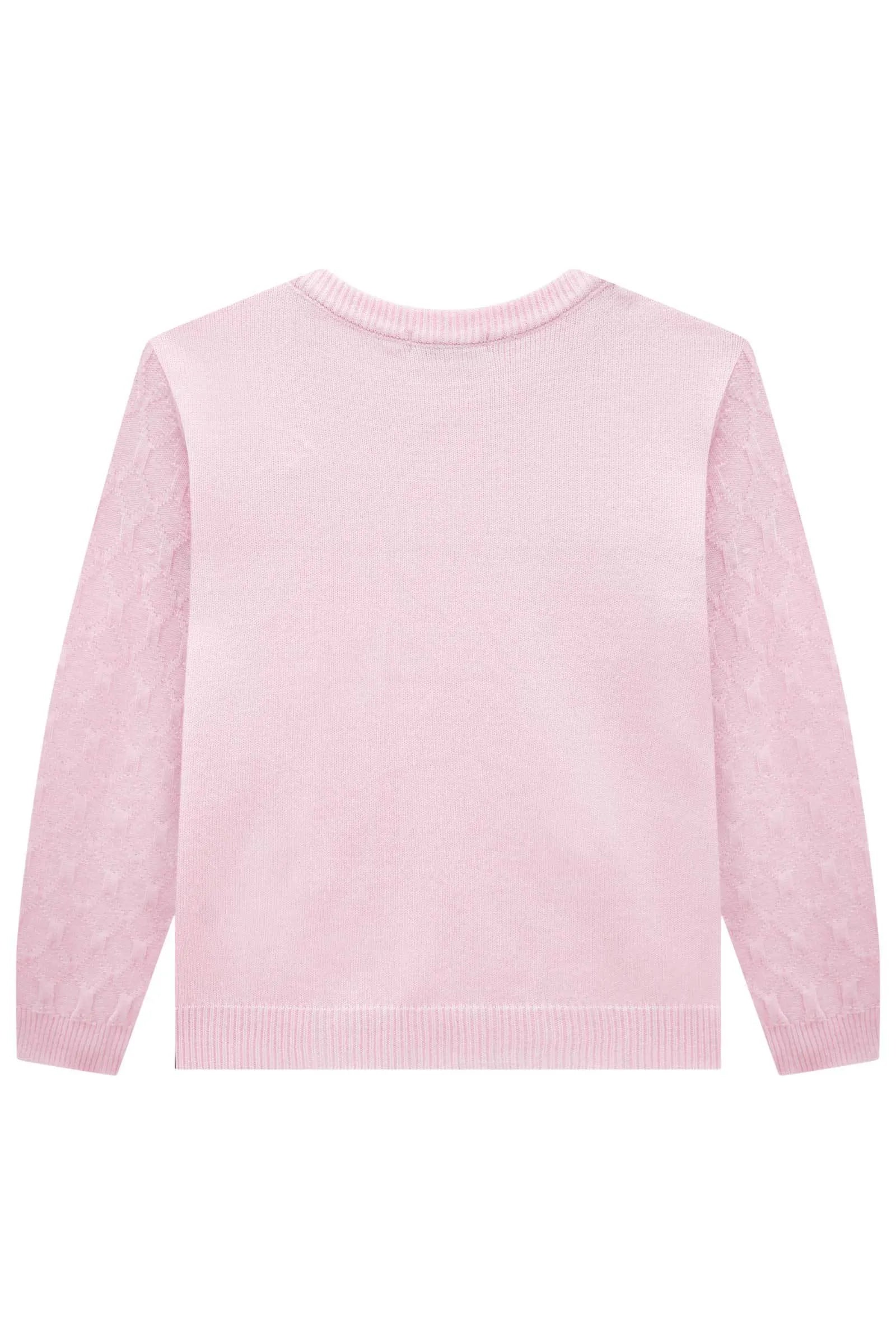 Blusão em Tricot Prime 87687 Infanti Infantil Menina