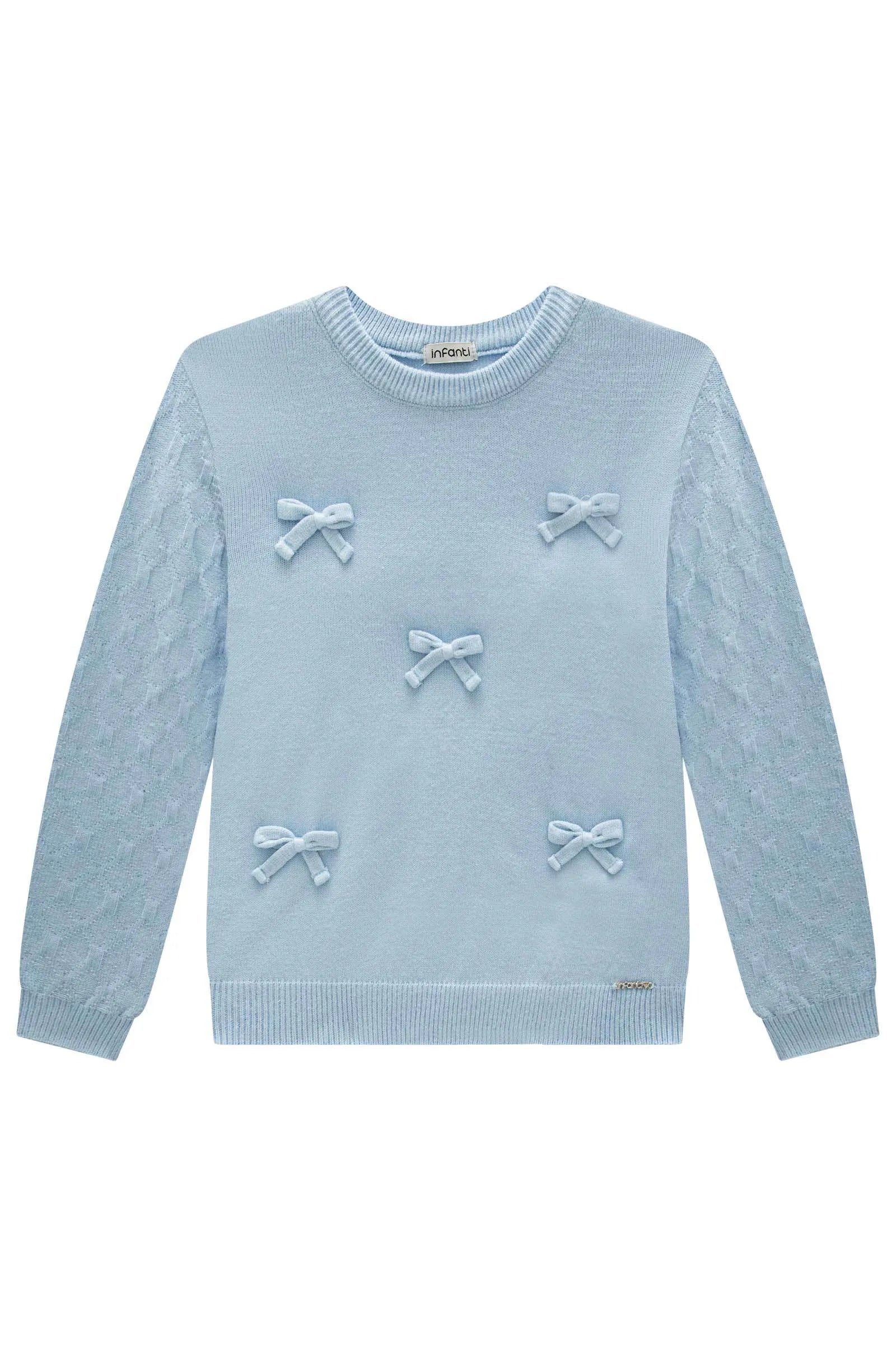 Blusão em Tricot Prime 94036 Infanti Infantil Menina