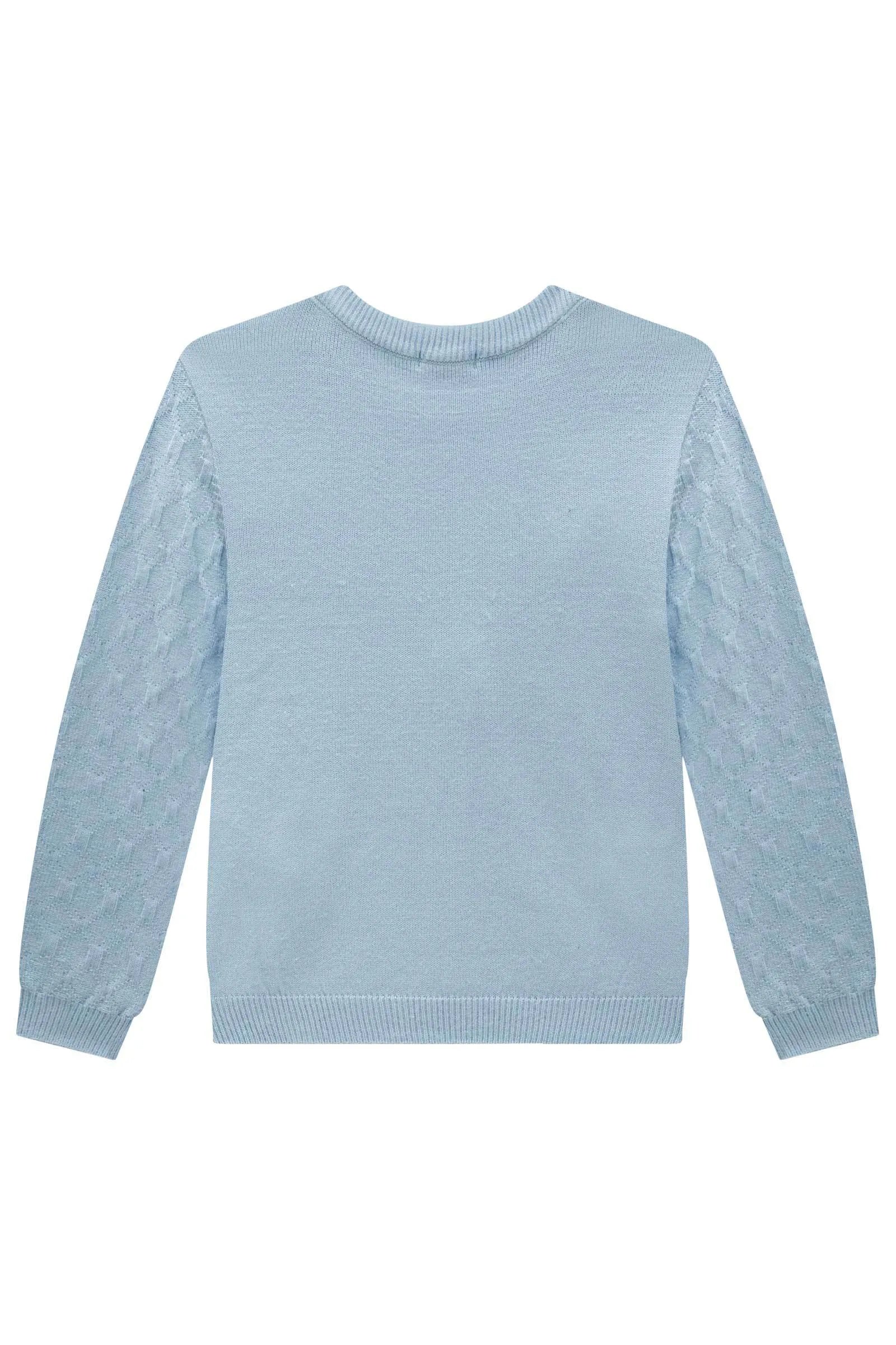 Blusão em Tricot Prime 94036 Infanti Infantil Menina