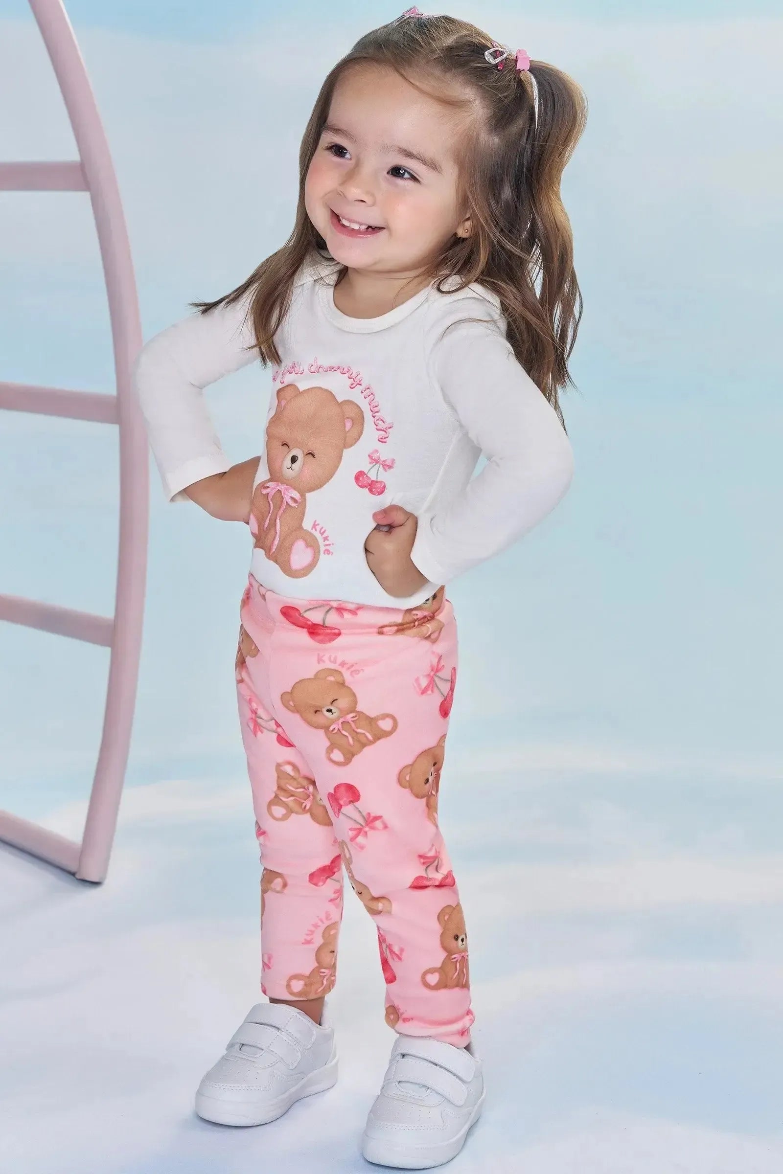 Body em Cotton 90607 Kukiê Bebê Menina