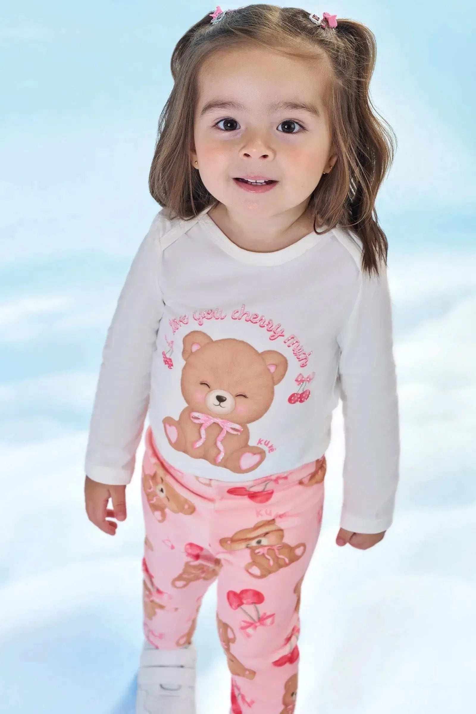 Body em Cotton 90607 Kukiê Bebê Menina