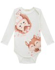 Body em Malha Comfy 89488 Infanti Bebê Menina