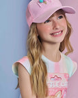 Boné em Nylon e Tela 94681 Infanti Infantil Menina