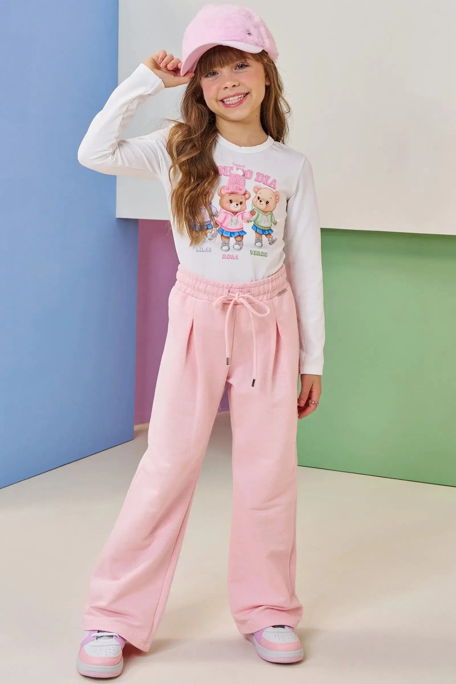 Boné em Pelo 87360 Infanti Infantil Menina