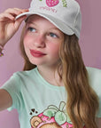 Boné em Sarja 94682 Infanti Infantil Menina