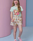 Boné em Sarja 94682 Infanti Infantil Menina