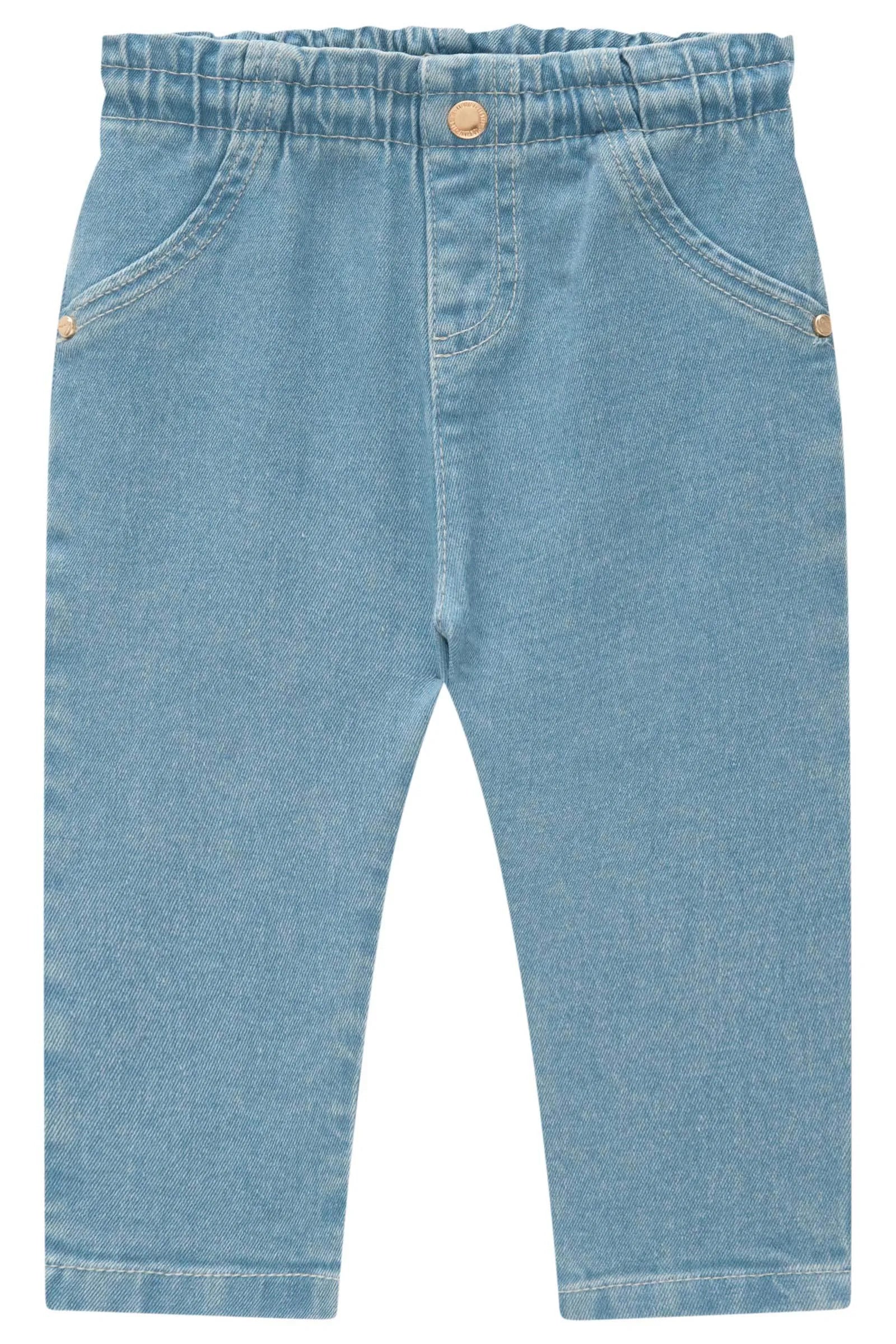 Calça em Jeans com Elastano 84150 Infanti Bebê Menina