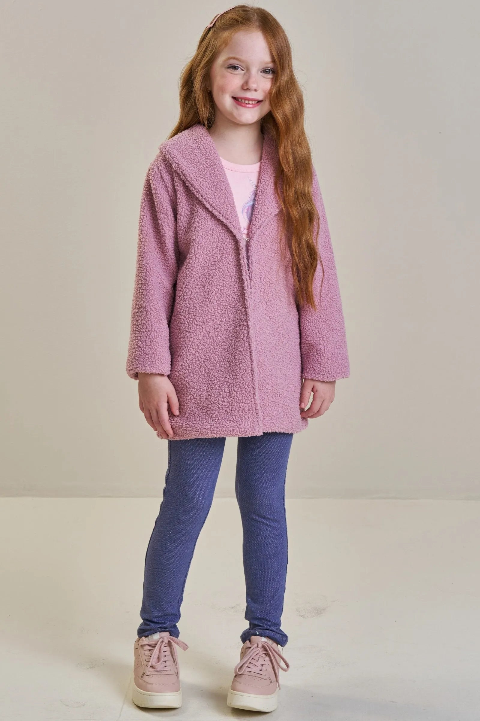 Calça Jegging em Malha Denim 89479 Infanti Infantil Menina