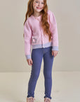 Calça Jegging em Malha Denim 89479 Infanti Infantil Menina