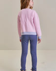 Calça Jegging em Malha Denim 89479 Infanti Infantil Menina
