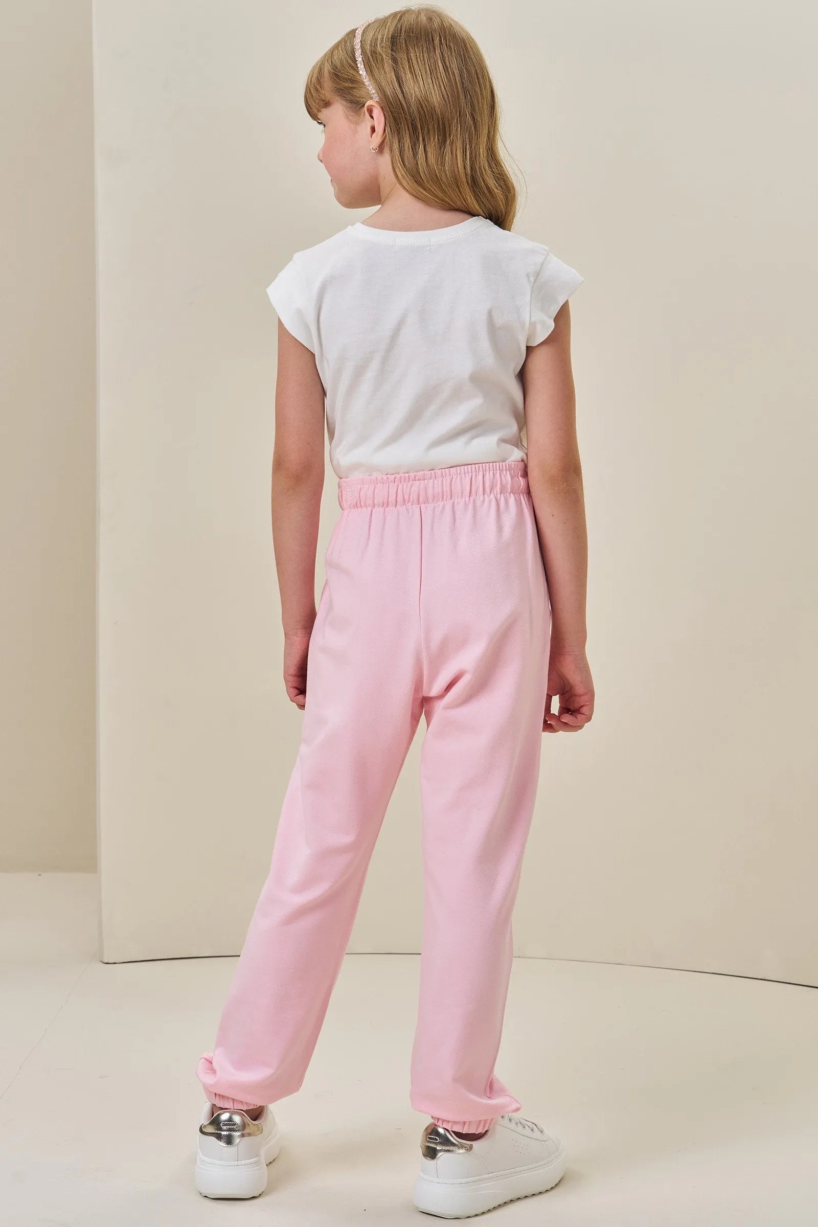 Calça Jogger em Molevisco 83680 Infanti Infantil Menina