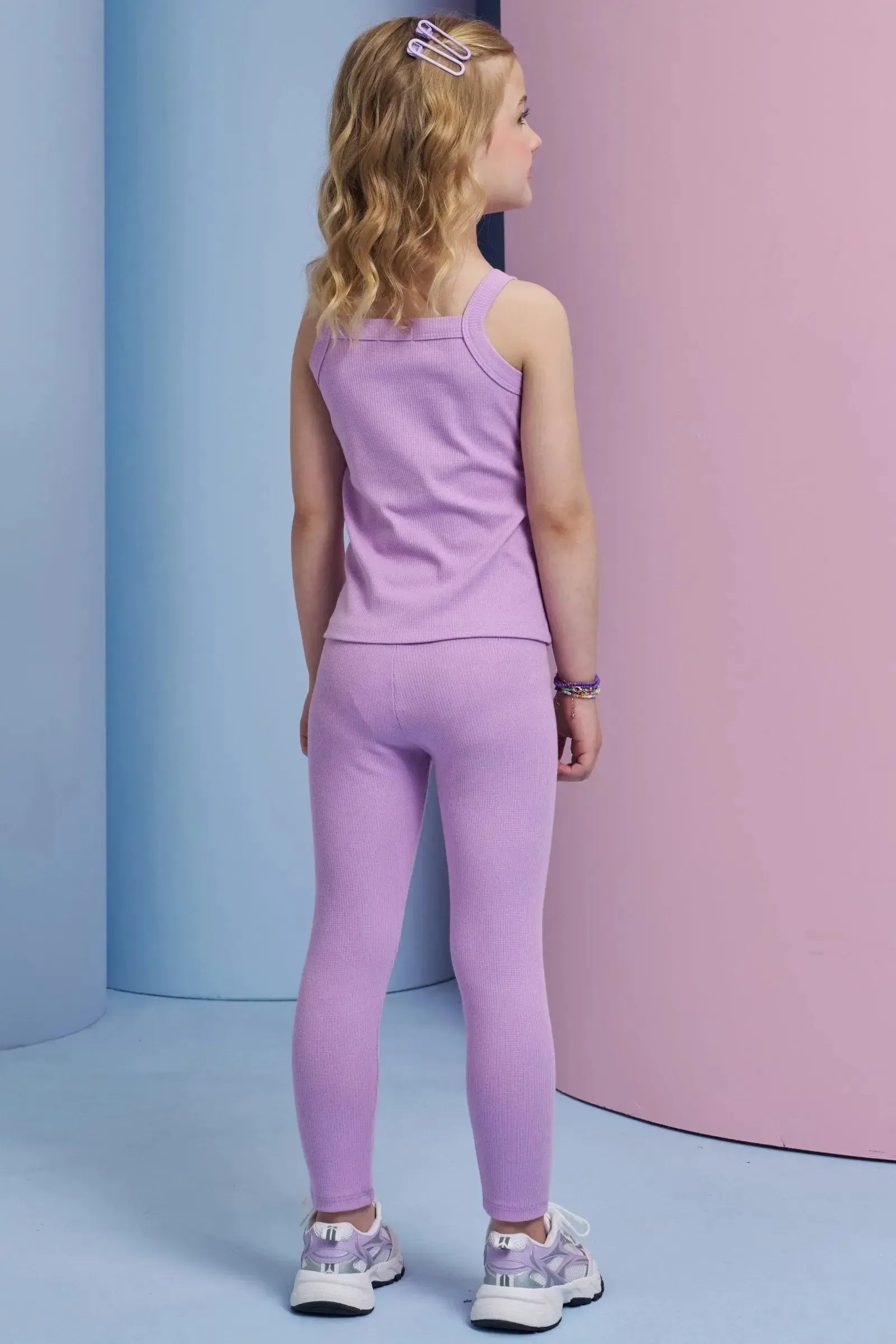 Calça Legging em Canelado Liz 94372 Infanti Infantil Menina