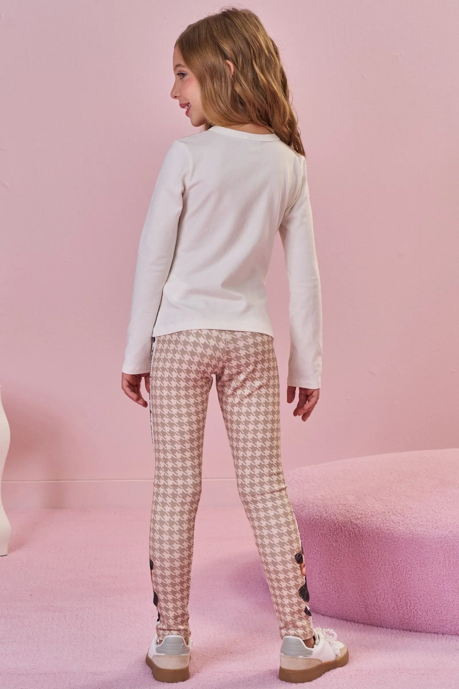 Calça Legging em Fly Tech 89460 Infanti Infantil Menina