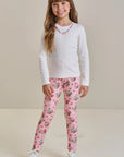 Calça Legging em Fly Tech 89461 Infanti Infantil Menina