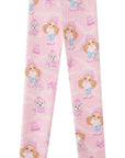Calça Legging em Fly Tech 89563 Kukiê Infantil Menina