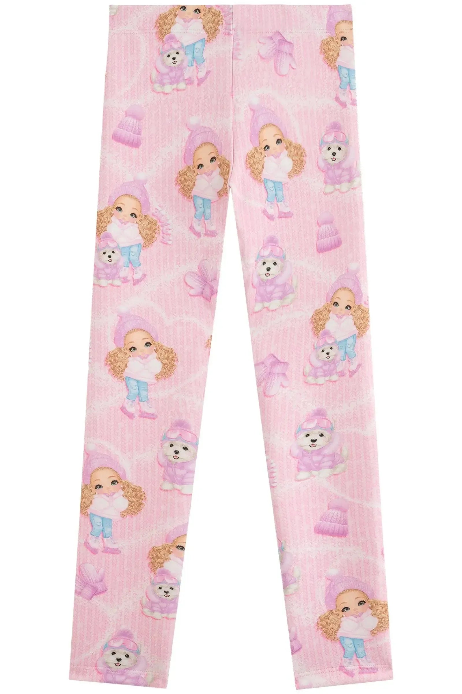 Calça Legging em Fly Tech 89563 Kukiê Infantil Menina
