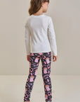 Calça Legging em Fly Tech 89673 Infanti Infantil Menina